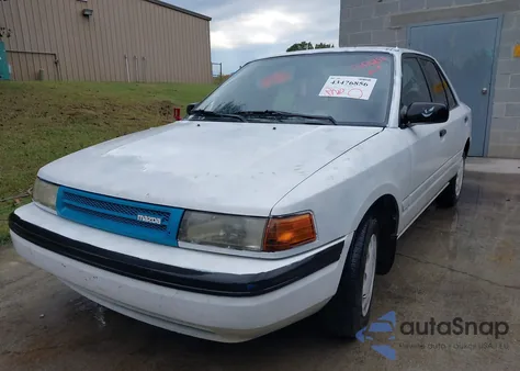 1991 Mazda Protege Dx from USA, damaged, VIN JM1BG2243M0219167